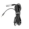 BOYA ByM1 Auxiliary Omnidirectional Lavalier Condenser Microphone with 20ft Audio Cable (Black)