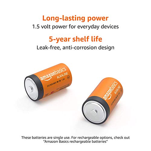 amazon basics AmazonBasics D Cell Everyday Alkaline Batteries (4-Pack) amazon basics AmazonBasics D Cell Everyday Alkaline Batteries (4-Pack)