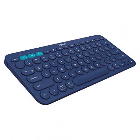 Logitech K380 Wireless Multi-Device Keyboard for Windows (Blue)