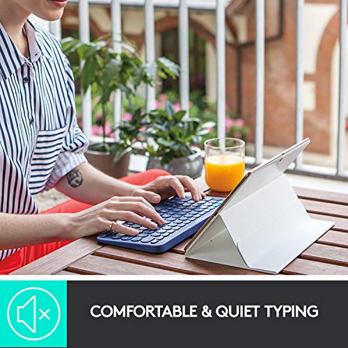 Logitech K380 Wireless Multi-Device Keyboard for Windows (Blue) Logitech K380 Wireless Multi-Device Keyboard for Windows (Blue)