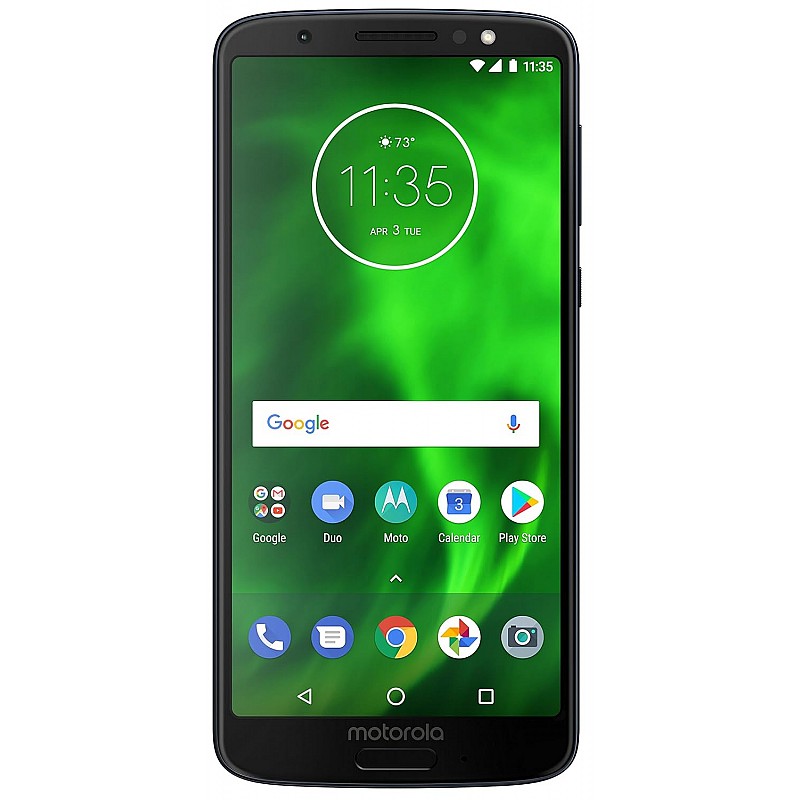 Moto G6 (Indigo Black, 4GB RAM, 64GB Storage) Refurbished-