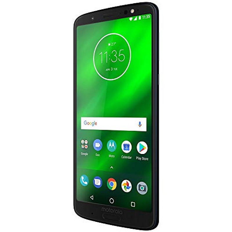 Moto G6 Plus Indigo Black, 6GB RAM 64 GB Storage Refurbished