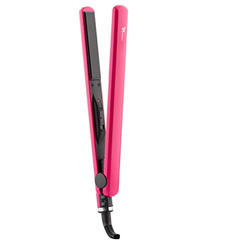 Syska Hair Straightener for Women, Ceramic Coated Plates,60 seconds Rapid Heating function, Heat Balance technology HS6810 Pink Syska Hair Straightener for Women, Ceramic Coated Plates,60 seconds Rapid Heating function, Heat Balance technology HS6810 Pink