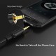 CableCreation 3.5mm to XLR Male, 3-Pole TRS Stereo Male to XLR Male Cable Compatible with iPhone, iPod, Tablet, Laptop and More, Black 10 Feet/3M