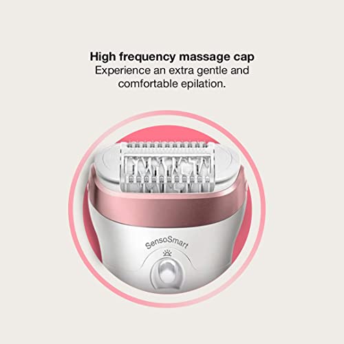 Braun Silk-epil 9-890 Epilator White pink