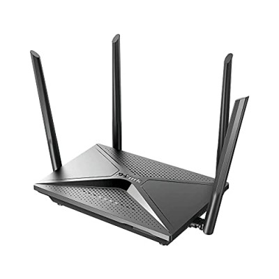 D-Link DIR-2150 AC2100 Mbps MU-MIMO Dual Band Wi-Fi Router, 5 Gigabit Ports, 4 External Antenna Black D-Link DIR-2150 AC2100 Mbps MU-MIMO Dual Band Wi-Fi Router, 5 Gigabit Ports, 4 External Antenna Black