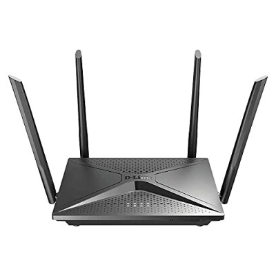 D-Link DIR-2150 AC2100 Mbps MU-MIMO Dual Band Wi-Fi Router, 5 Gigabit Ports, 4 External Antenna Black D-Link DIR-2150 AC2100 Mbps MU-MIMO Dual Band Wi-Fi Router, 5 Gigabit Ports, 4 External Antenna Black