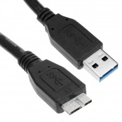 BlueInk USB 3.0 A to Micro B SuperSpeed 5Gbps Hard Drive Cable for WD/Seagate/Toshiba/Hitachi External Hard Drives