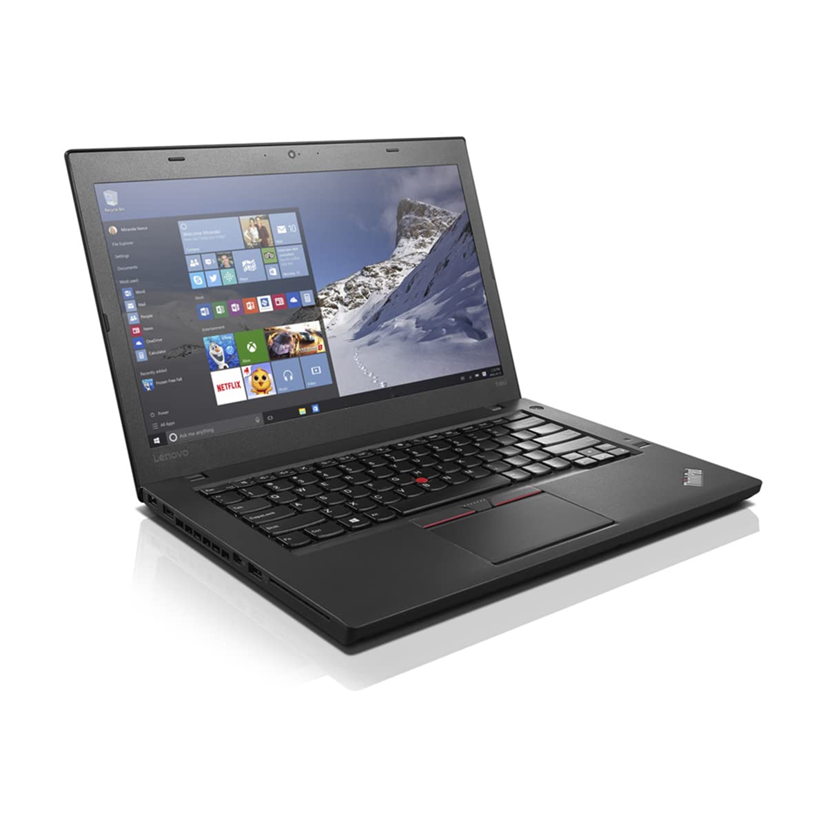 Lenovo Thinkpad T460 14-inch (35 cm) Laptop Intel, I5-6300U 16GB 256GB Dos/Integrated Graphics Black refurbished