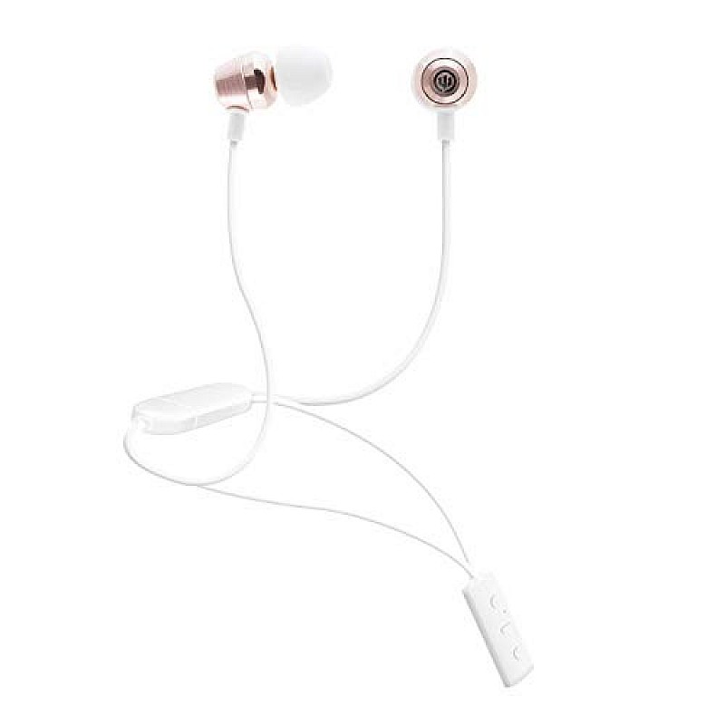 Wicked Audio WI-BT2654 Bandido Bluetooth Wireless in Ear Headphones (Rose Gold)