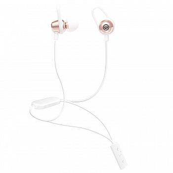 Wicked Audio WI-BT2654 Bandido Bluetooth Wireless in Ear Headphones (Rose Gold)