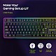 Archer Tech Lab Astra G100 Semi Mechanical Keyboard, Black