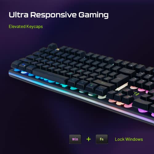 Archer Tech Lab Astra G100 Semi Mechanical Keyboard, Black Archer Tech Lab Astra G100 Semi Mechanical Keyboard, Black