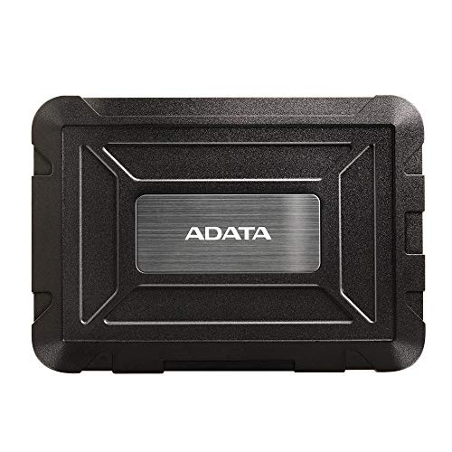 ADATA ED600 2.5 USB 3.2 Gen1 External Enclosure Cover Case for SSD and HDD - AED600-U31-CBK (Black) ADATA ED600 2.5 USB 3.2 Gen1 External Enclosure Cover Case for SSD and HDD - AED600-U31-CBK (Black)
