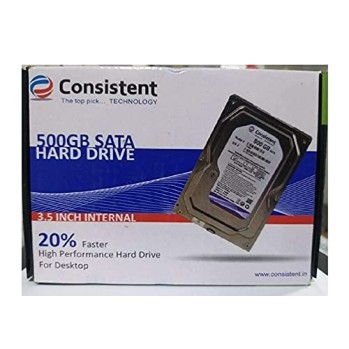 Consistent 500 GB Hard Disk for Desktop,Mechanical Hard Disk