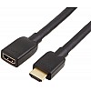 Amazon Basics High-Speed Male to Female HDMI Extension Cable - 10 Feet, Black