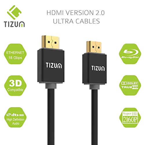 TIZUM Ultra 4K HDMI Cable (10M/33Ft) TIZUM Ultra 4K HDMI Cable (10M/33Ft)