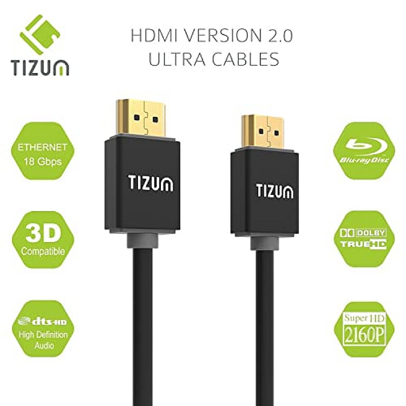 TIZUM Ultra 4K HDMI Cable (10M/33Ft)