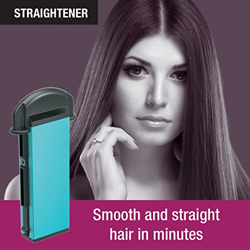 Havells HC4045 5-in-1 Multi Styling Kit - Straightener, Curler, Crimper, Conical Curler & Volume Brush For Multiple Hair Styles Blue Black Havells HC4045 5-in-1 Multi Styling Kit - Straightener, Curler, Crimper, Conical Curler & Volume Brush For Multiple Hair Styles Blue Black