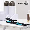 Havells HC4045 5-in-1 Multi Styling Kit - Straightener, Curler, Crimper, Conical Curler & Volume Brush For Multiple Hair Styles Blue Black