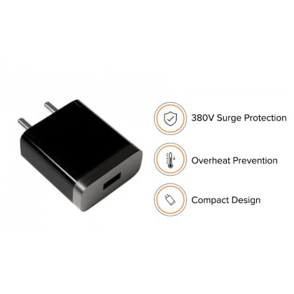 Mi QC 3.0 (9V) Charger 18W Wall Charger Fast Chargin Certified Qualcomm Quick Charge 3.0 + BIS Certified Compatible for Power Banks Mi QC 3.0 (9V) Charger 18W Wall Charger Fast Chargin Certified Qualcomm Quick Charge 3.0 + BIS Certified Compatible for Power Banks