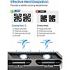 New World Vertical Stand with Cooling Fan Dual Charger Charging Dock for PS4