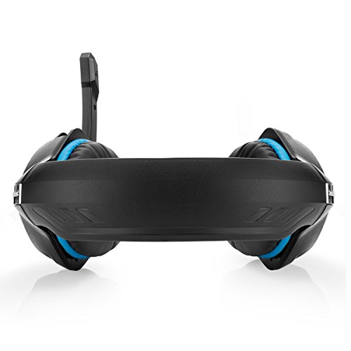 Cosmic Byte GS420 Headphones with Mic, RGB LED lights (Black/Blue) Cosmic Byte GS420 Headphones with Mic, RGB LED lights (Black/Blue)