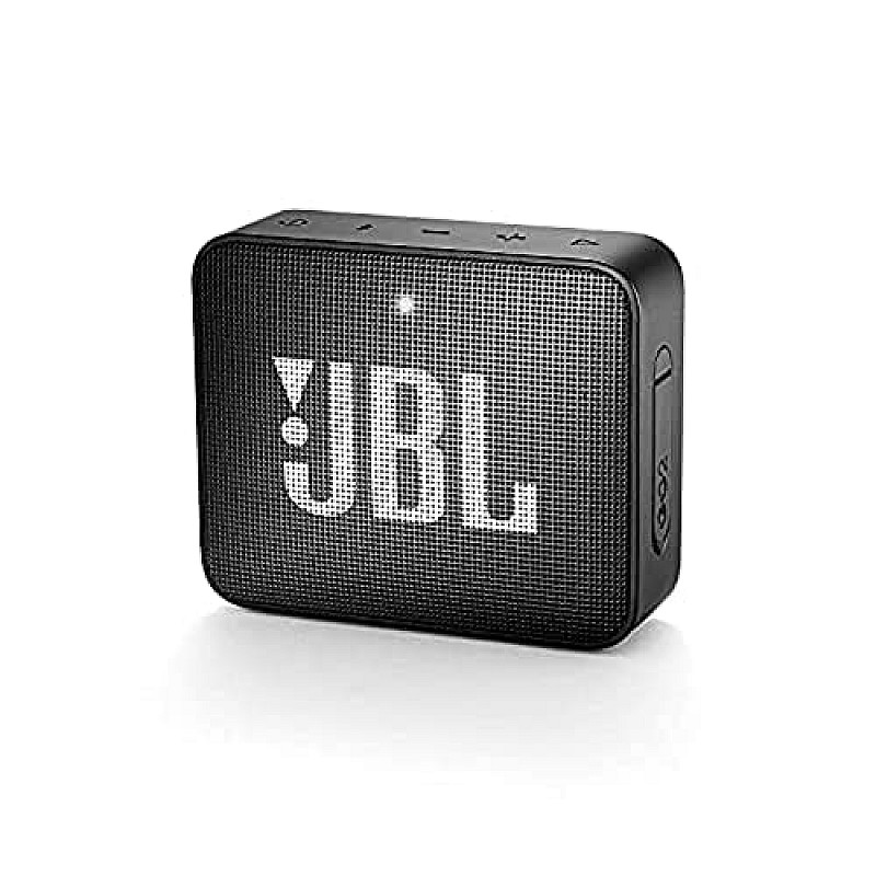 JBL Go 2, Wireless Portable Bluetooth Speaker with Mic, Signature Sound (Black)