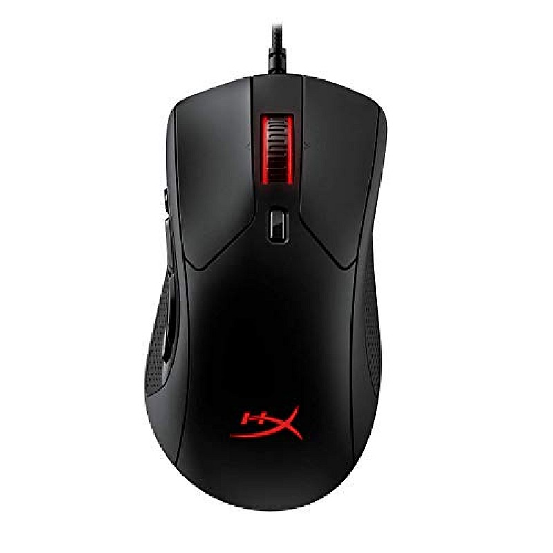 HyperX Pulsefire Surge RGB Wired Optical USB Gaming Mouse, Pixart 3389 Sensor up to 16000 DPI, Ergonomic, 6 Programmable Buttons - Black (HX-MC002B)