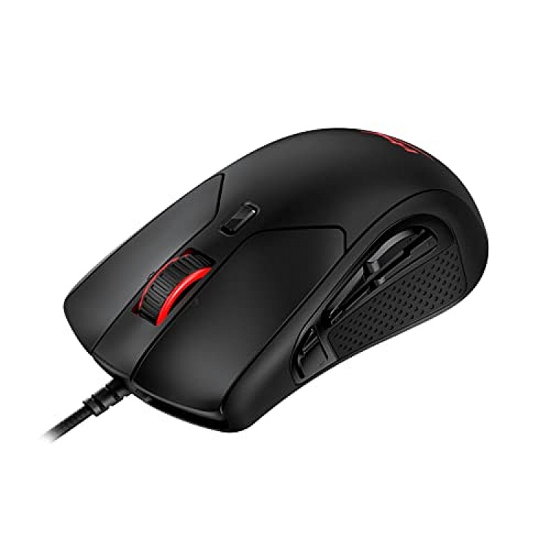 HyperX Pulsefire Surge RGB Wired Optical USB Gaming Mouse, Pixart 3389 Sensor up to 16000 DPI, Ergonomic, 6 Programmable Buttons - Black (HX-MC002B)