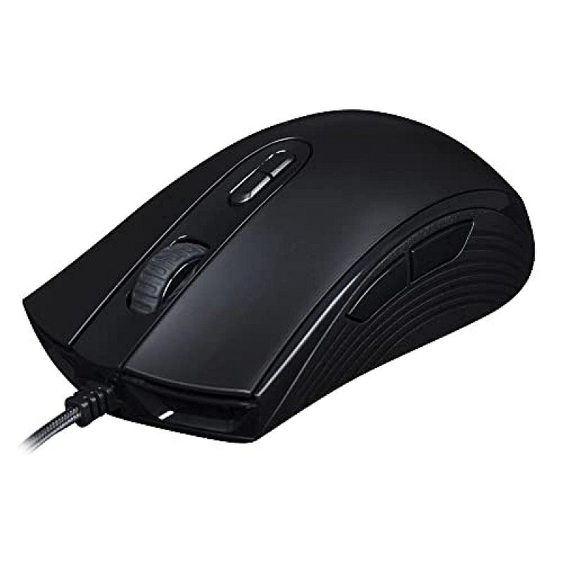 HyperX Pulsefire Surge RGB Wired Optical USB Gaming Mouse, Pixart 3389 Sensor up to 16000 DPI, Ergonomic, 6 Programmable Buttons - Black (HX-MC002B)