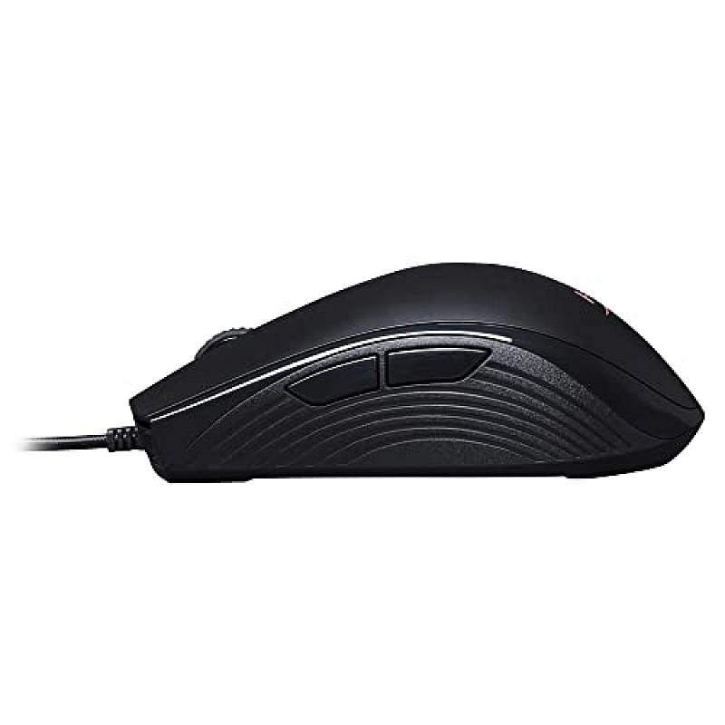 HyperX Pulsefire Surge RGB Wired Optical USB Gaming Mouse, Pixart 3389 Sensor up to 16000 DPI, Ergonomic, 6 Programmable Buttons - Black (HX-MC002B)