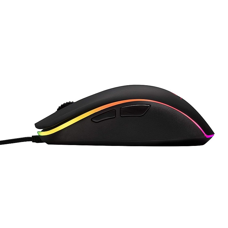 HyperX Pulsefire Surge RGB Wired Optical USB Gaming Mouse, Pixart 3389 Sensor up to 16000 DPI, Ergonomic, 6 Programmable Buttons - Black (HX-MC002B)