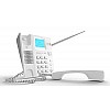 Beetel for Dual Sim F1+ GSM Fixed Wireless Corded & Cordless Landline Phone (White)