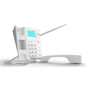 Beetel for Dual Sim F1+ GSM Fixed Wireless Corded & Cordless Landline Phone (White) Beetel for Dual Sim F1+ GSM Fixed Wireless Corded & Cordless Landline Phone (White)