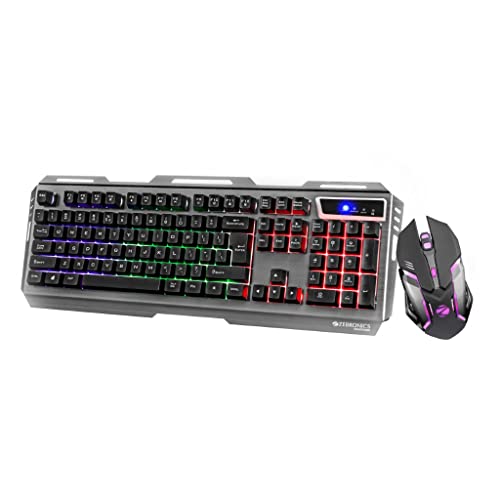Zebronics Transformer Gaming Keyboard and Mouse Combo,Braided Cable,Durable Al body,Multimedia keys and Sensor with 3200 DPI(Black) Zebronics Transformer Gaming Keyboard and Mouse Combo,Braided Cable,Durable Al body,Multimedia keys and Sensor with 3200 DPI(Black)