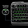 Zebronics Transformer Gaming Keyboard and Mouse Combo,Braided Cable,Durable Al body,Multimedia keys and Sensor with 3200 DPI(Black)