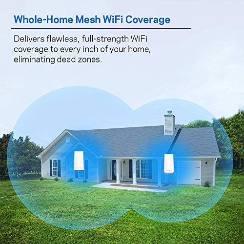 Linksys Velop Mesh Home WiFi System Coverage 20+ Devices Speeds up to AC1300 1.3Gbps WHW0102 Linksys Velop Mesh Home WiFi System Coverage 20+ Devices Speeds up to AC1300 1.3Gbps WHW0102
