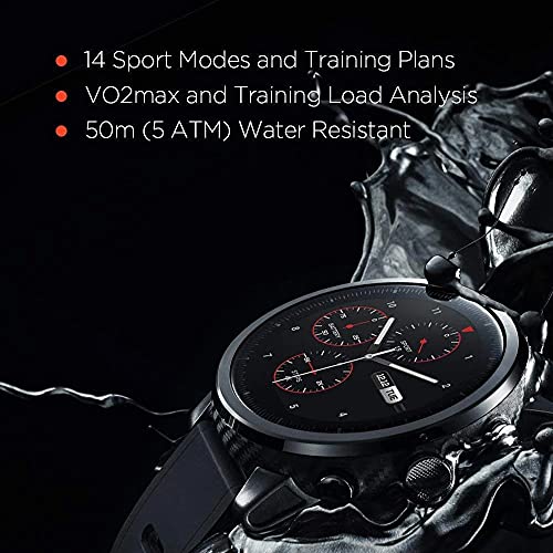 Amazfit Stratos A1619 Multisport Smartwatch (Black) Amazfit Stratos A1619 Multisport Smartwatch (Black)