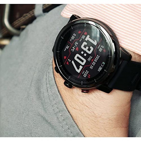 Amazfit Stratos A1619 Multisport Smartwatch (Black)
