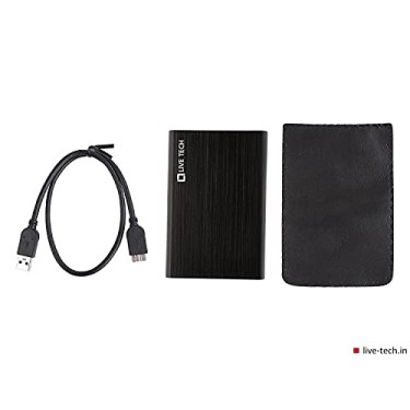 Live Tech 2.5 Inch SATA to USB 3.0 External Hard Drive Enclosure Case (2.5" USB 3.0, Black) Live Tech 2.5 Inch SATA to USB 3.0 External Hard Drive Enclosure Case (2.5" USB 3.0, Black)