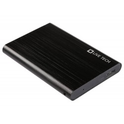 Live Tech 2.5 Inch SATA to USB 3.0 External Hard Drive Enclosure Case (2.5" USB 3.0, Black)