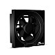 Luminous Vento Deluxe 250 mm Exhaust Fan For Kitchen Rust Proof Body and Dust Protection Shutter Black