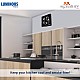 Luminous Vento Deluxe 250 mm Exhaust Fan For Kitchen Rust Proof Body and Dust Protection Shutter Black