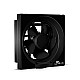 Luminous Vento Deluxe 250 mm Exhaust Fan For Kitchen Rust Proof Body and Dust Protection Shutter Black