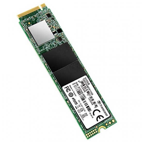 Transcend 256GB SSD NVMe PCIe Gen3 x4 110S, Solid State Drive, M.2 2280, Sequential Read/Write up to 1,600/1,100 MB/s   