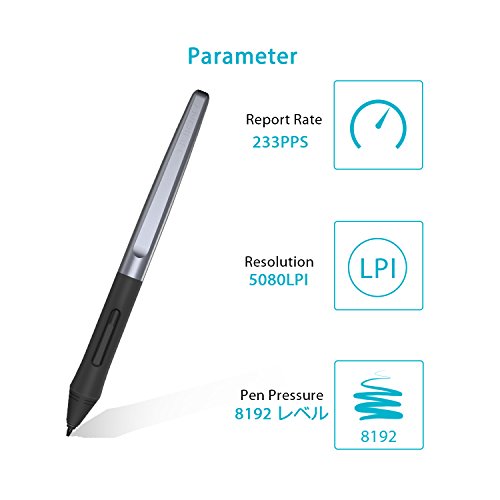 Huion PW100 Battery-Free Stylus Pen for Huion Drawing Graphics Tablet H640P H950P H1060P H1161 HS64 HS610 Writing Tablet Huion PW100 Battery-Free Stylus Pen for Huion Drawing Graphics Tablet H640P H950P H1060P H1161 HS64 HS610 Writing Tablet