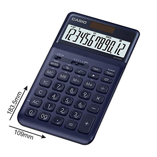 Casio JW-200SC-NY Premium & Stylish Calculator (Dark Blue) Casio JW-200SC-NY Premium & Stylish Calculator (Dark Blue)
