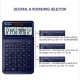 Casio JW-200SC-NY Premium & Stylish Calculator (Dark Blue)