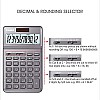 Casio JW-200SC-GY Premium & Stylish Calculator (Grey)